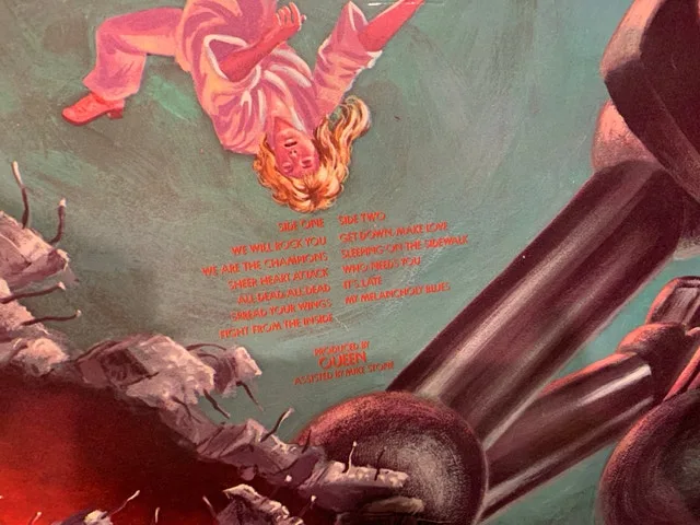 QUEEN Original Vinyl with great songs VG condition image indicator(5)