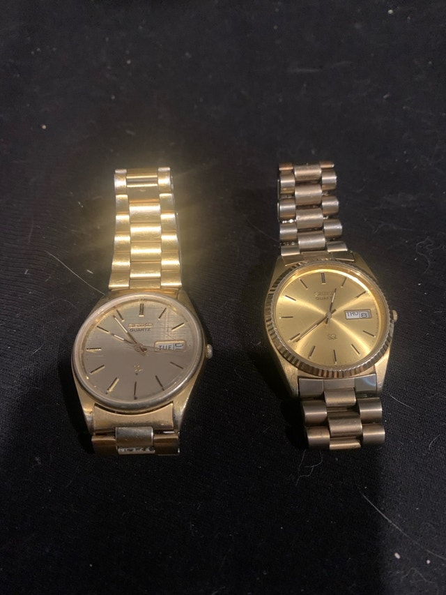 Seiko m/f S3 vintage 80’s - reduced needs battery & glass. Small
