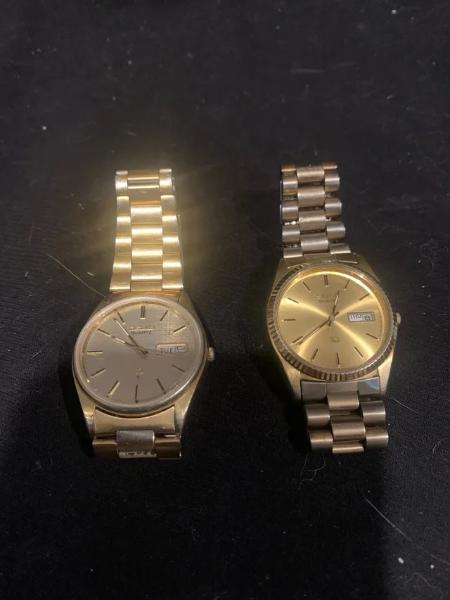 Seiko m/f S3 vintage 80’s - reduced needs battery & glass. Small