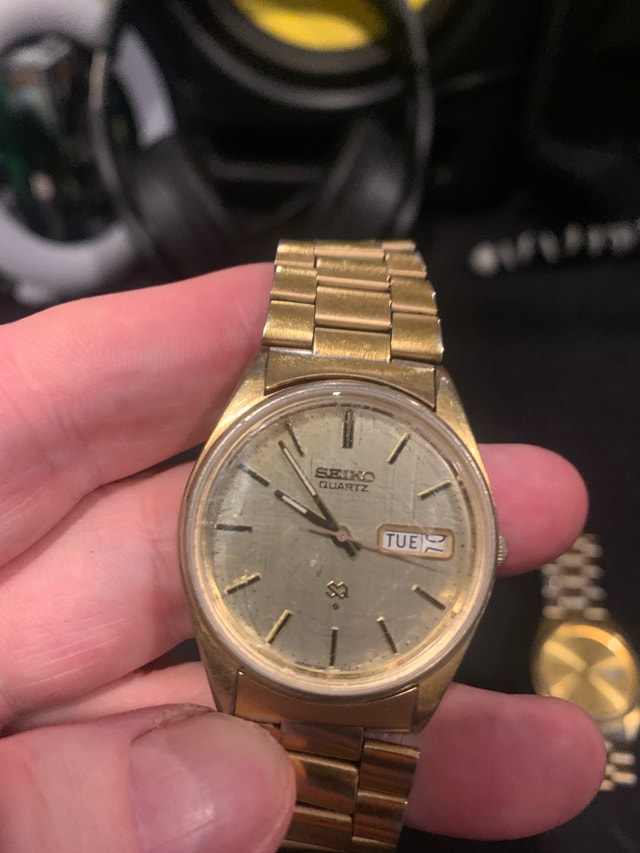 Seiko m/f S3 vintage 80’s - reduced needs battery & glass. Small - photo 2
