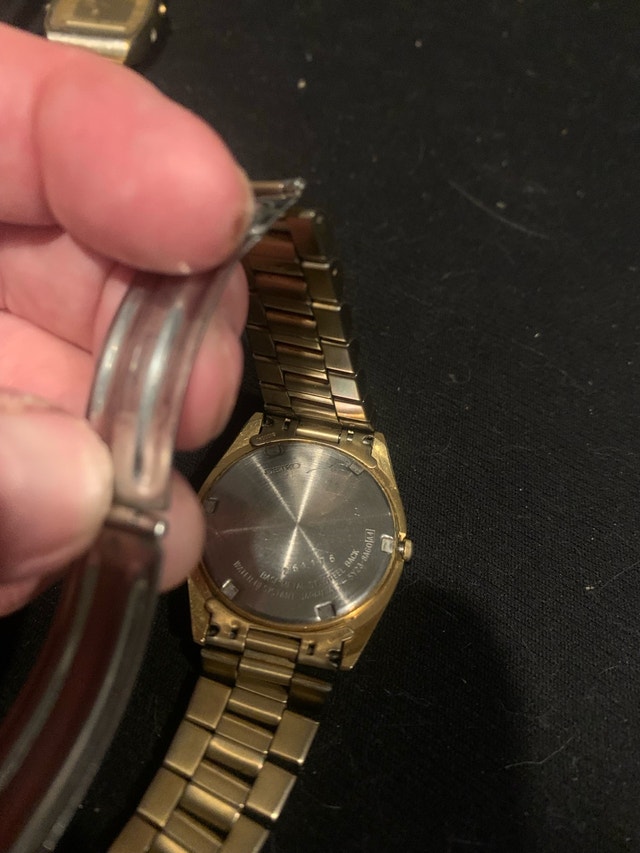 Seiko Men’s Solid Gold Gilded - reduced - photo 3