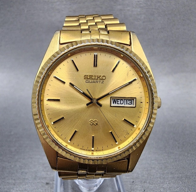 Seiko Men’s Solid Gold Gilded - reduced - photo 4