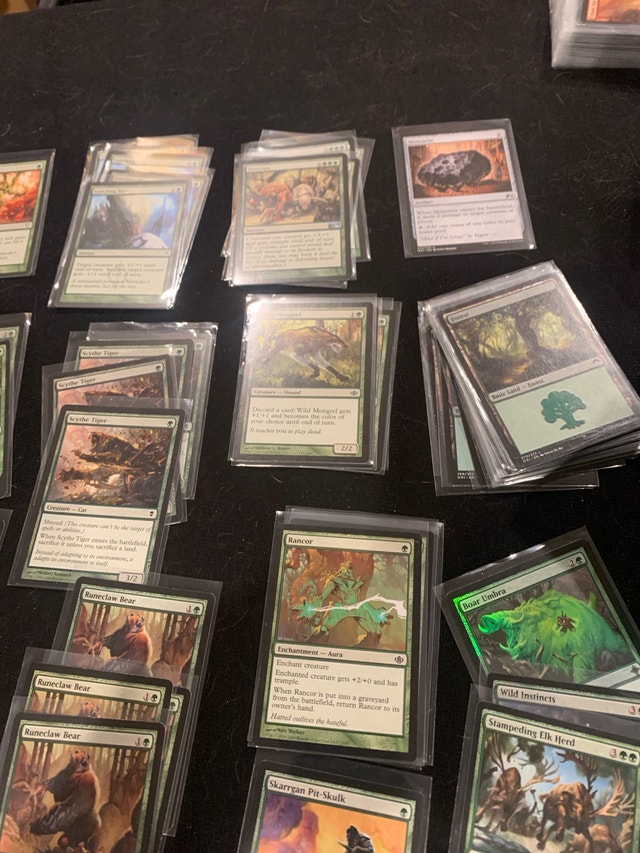 Mtg green trample gonna take youre life!!!! - photo 3