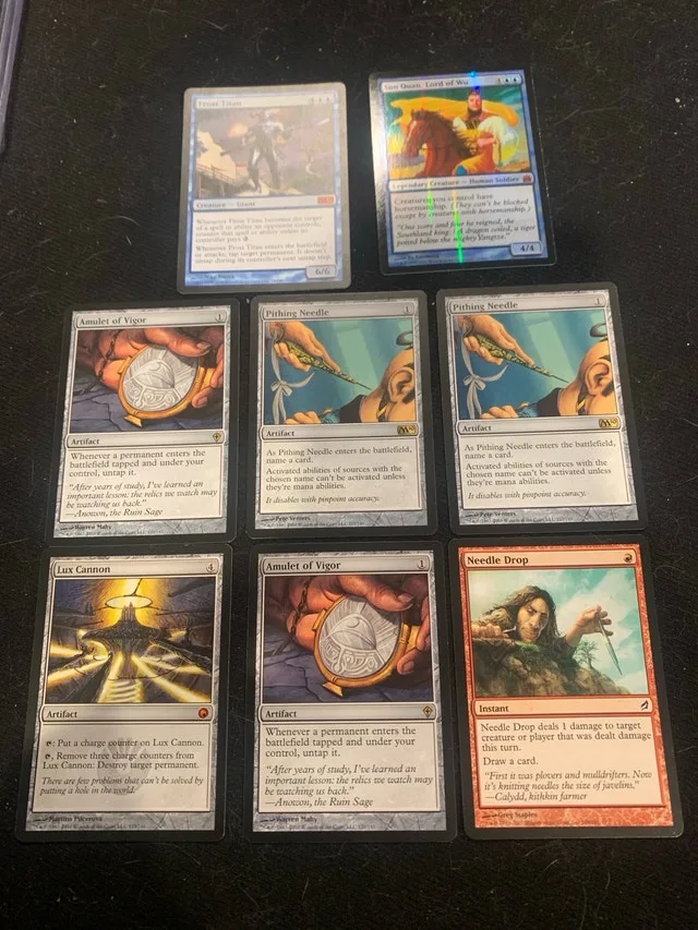 Magic The Gathering key cards rares and mega rares Cards