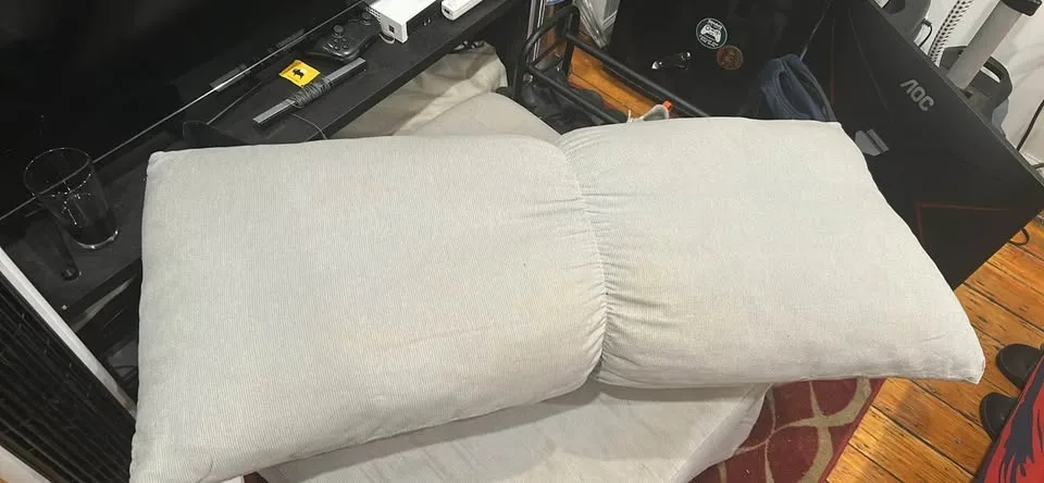 Storage ottoman grey stained image indicator(4)