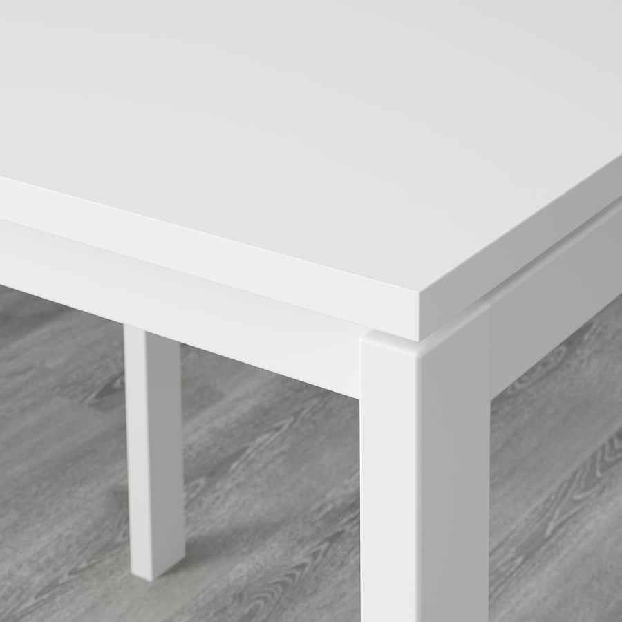 IKEA MELLTORP White 6-Seater Dining Table 75cm x 125cm - photo 3