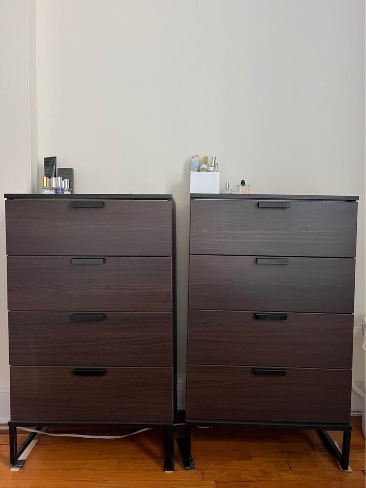 TRYSIL - IKEA Bed frame Queen/4 drawers chest/night stands - photo 5