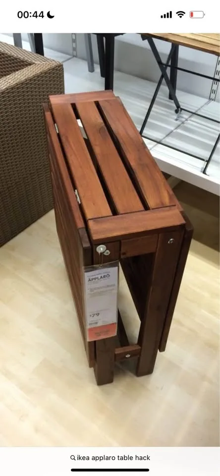 IKEA APPLARO patio set table + 2 chairs image indicator(6)