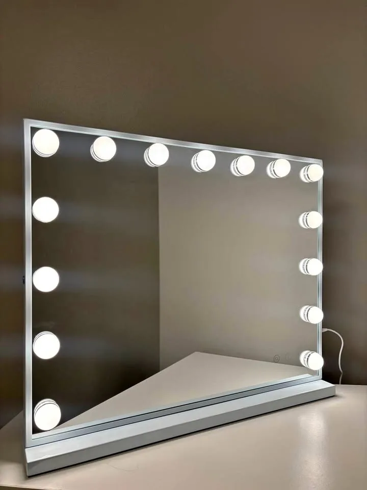 LED bulbs Vanity Mirror with lights & Bluetooth 22.8"x 18”