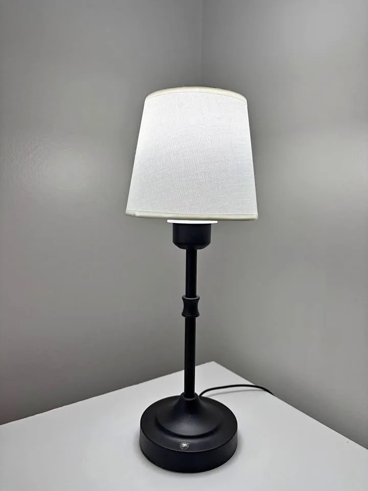 Pair of Cordless Table Lamps, 3 Colors Steples