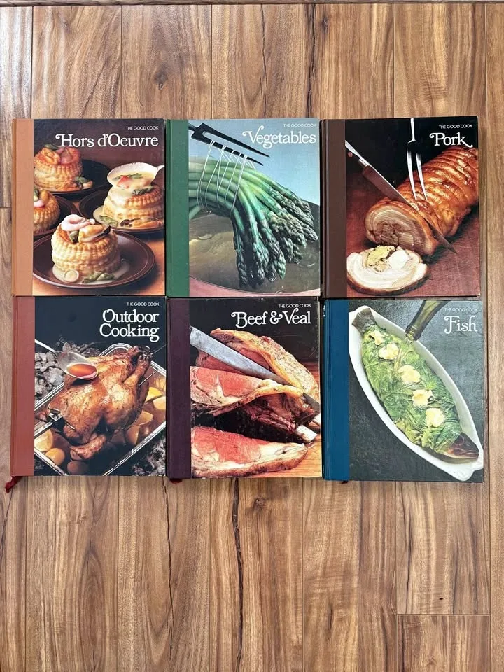 The good cook vintage recipe books