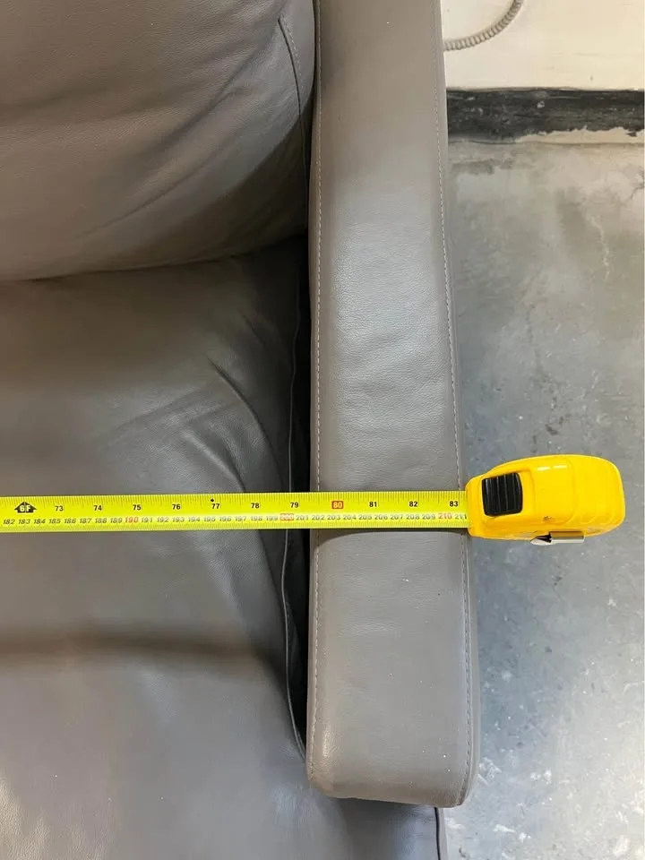 Grey Leather Eve sofa from EQ3 image indicator(9)