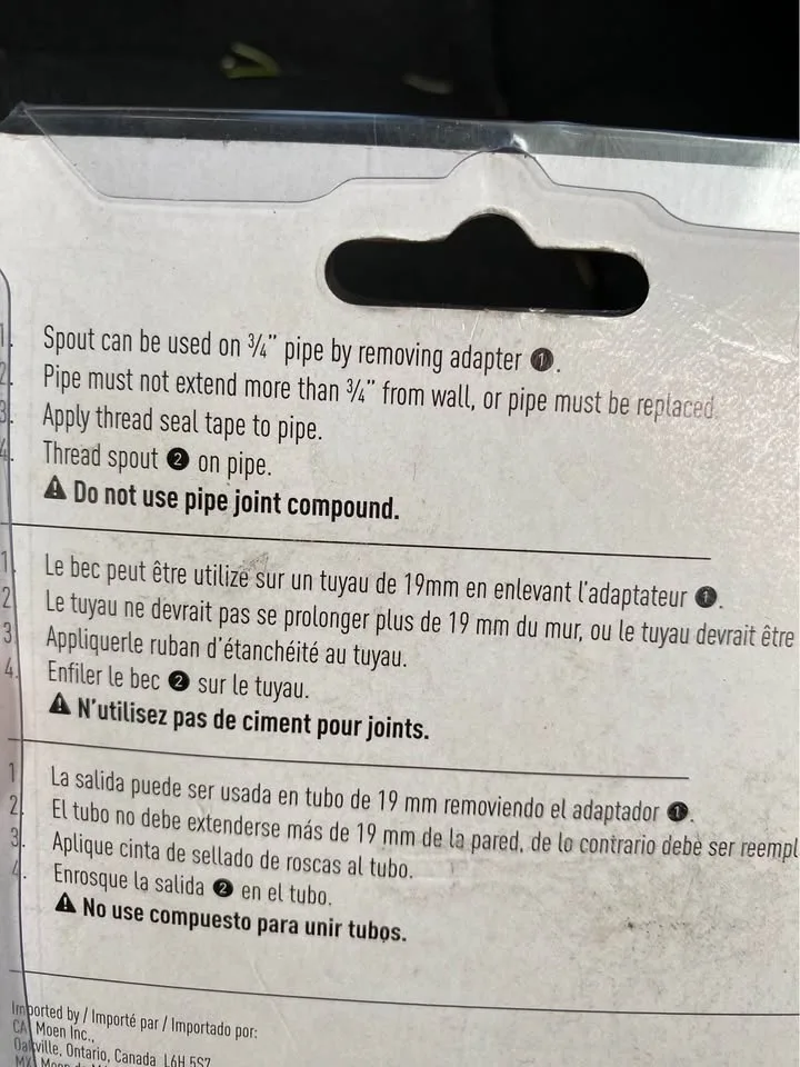 Moen diverter tub spout image indicator(5)