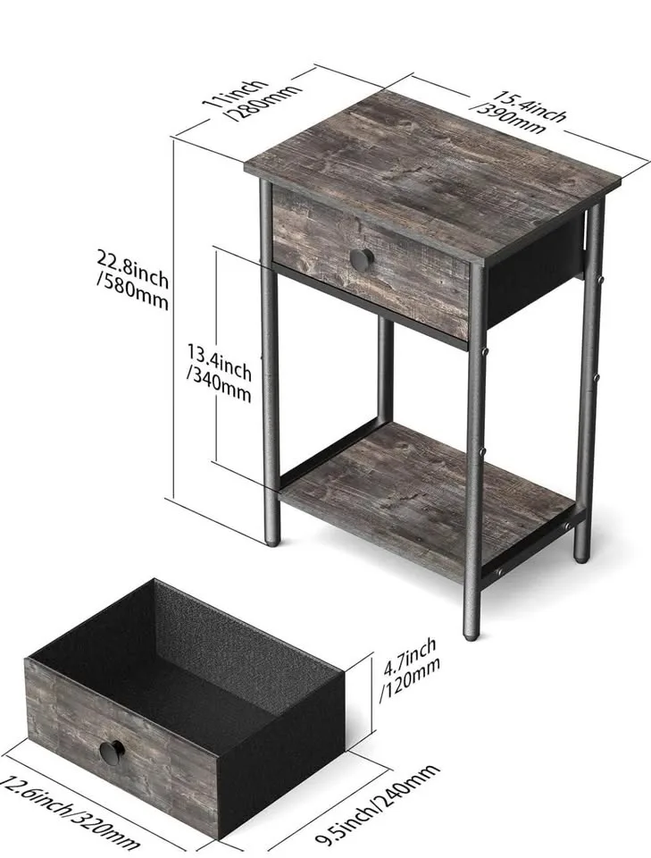 Night Stand Beside Tables with Drawers image indicator(3)