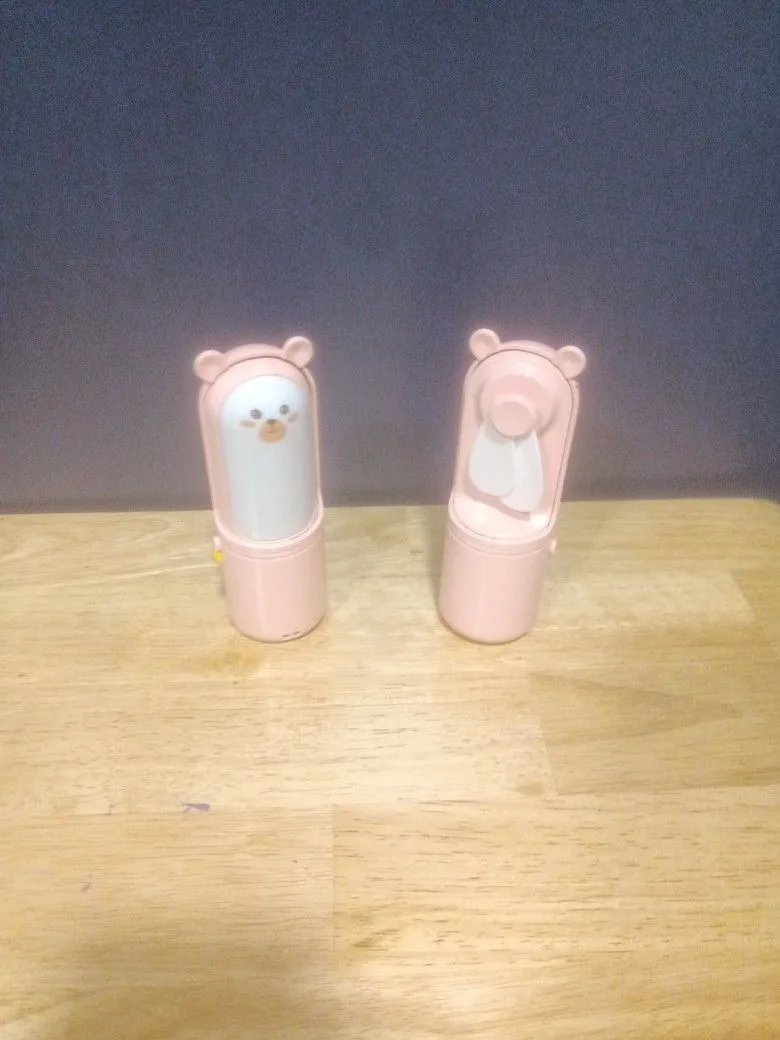 Handheld Mini Fan, 3 IN 1 USB Rechargeable Portable Fan