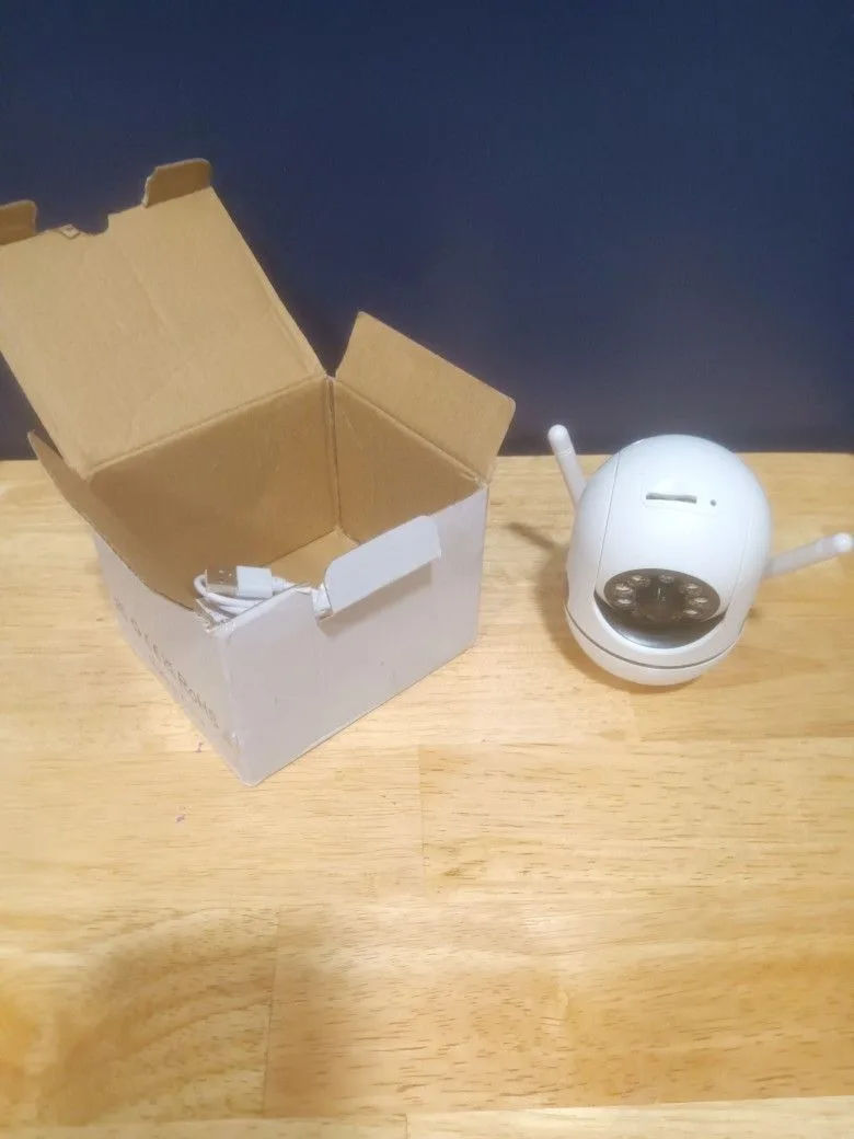 1080P Security Camera, Baby Monitor with 360° Pan/Tilt image indicator(3)