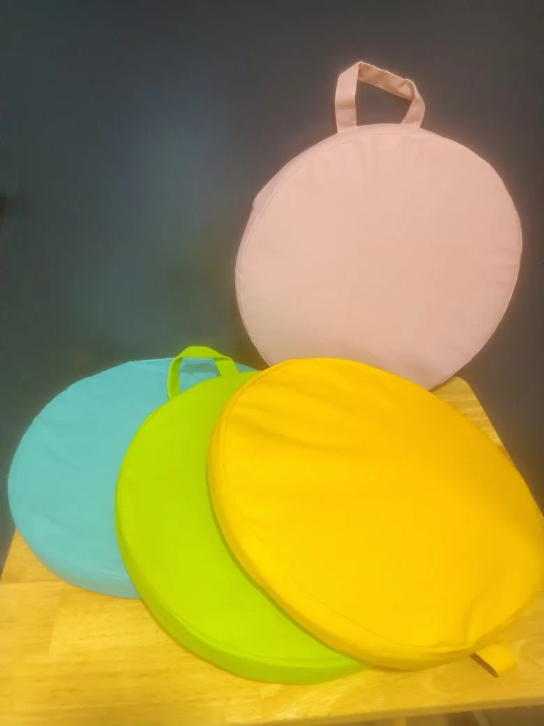 Extra Thick Flexible Seating Floor Cushions Assorted Colored Flo