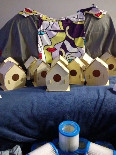 Handmade Wooden Birdhouse