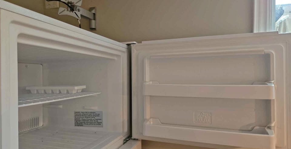 Insignia 2 door fridge - height 63 inch width 29 inch