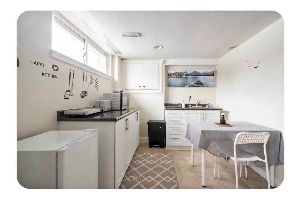 Kitchen cabinet with sink, countertop and faucet - 3 feet tall