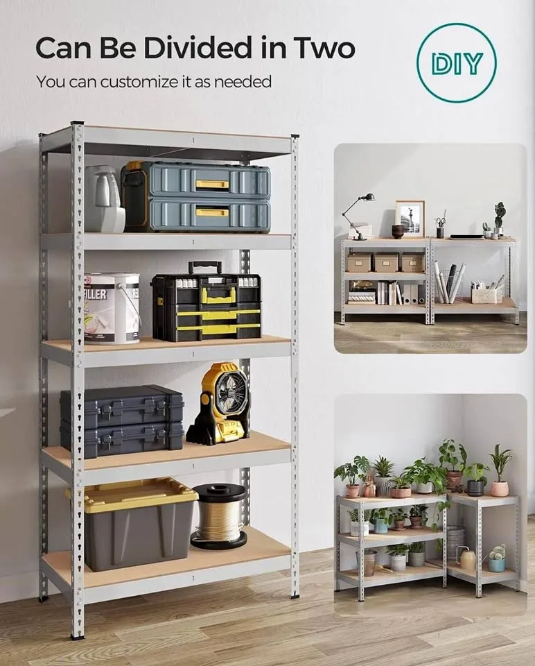 SONGMICS 5-Tier Storage Shelving Unit - Brand New