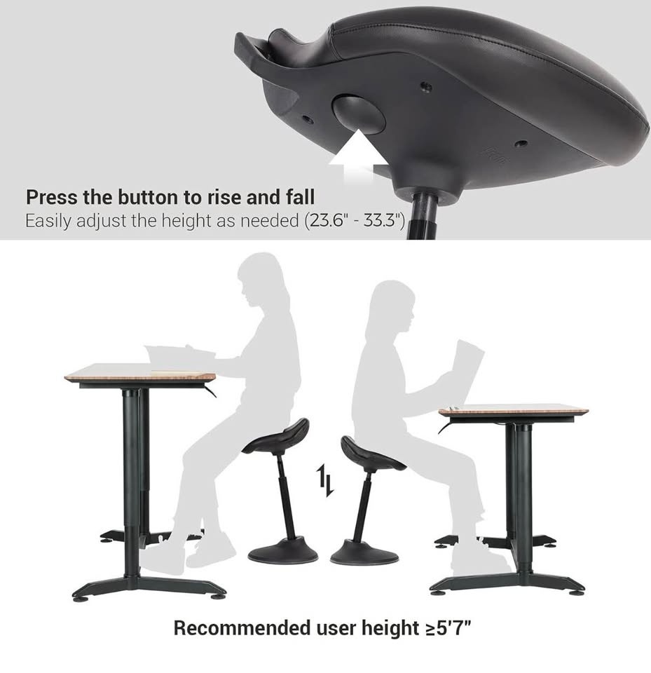 SONGMICS Ergonomic Standing Desk Chair — Brand New - photo 4