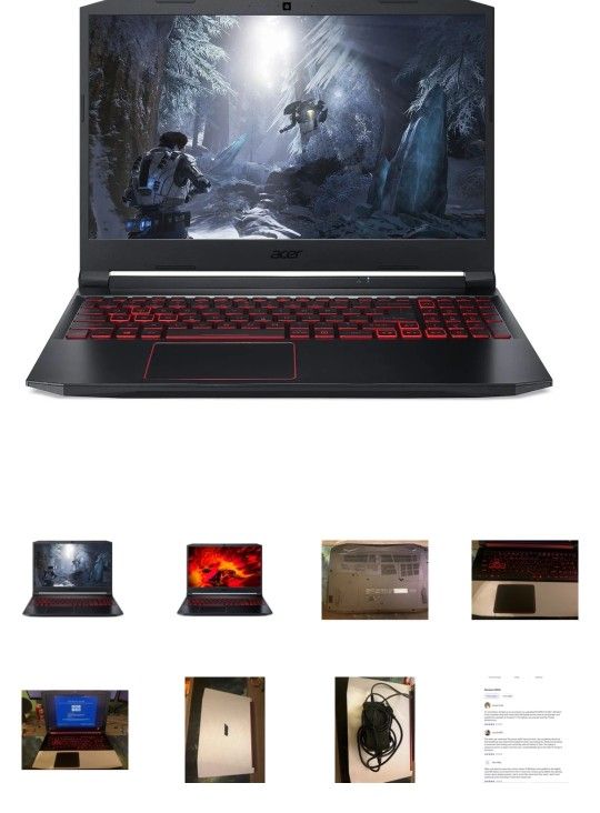 Acer Nitro 5 Gaming Laptop i5 32GB RAM GTX 1050 Ti