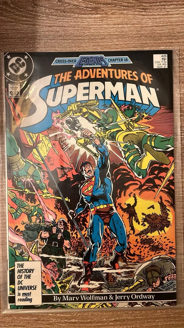 Vintage Superman Comic Bundle (1986–1987) image indicator(4)