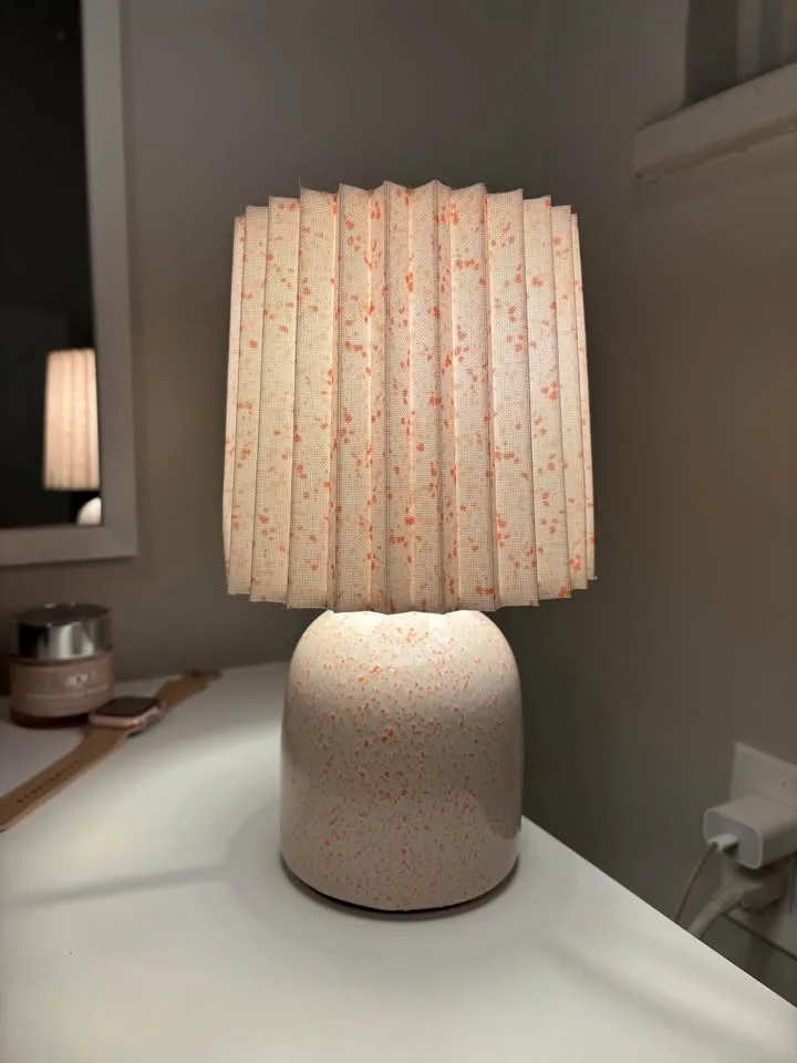 Pair of Mini printed table lamps image indicator(2)