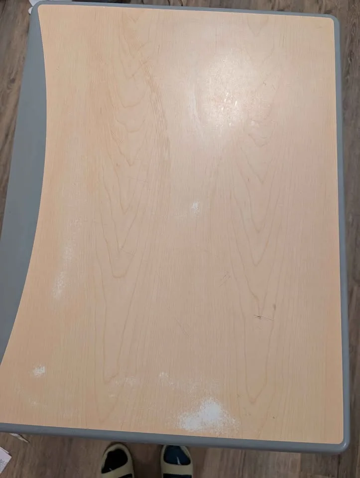 Modern Steel Leg Bedside/Study Table – 26"L x 20"W x 29.5"H image indicator(3)