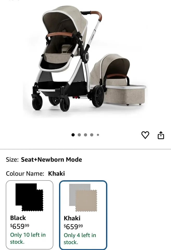 Mompush Ultimate 2 Baby Stroller