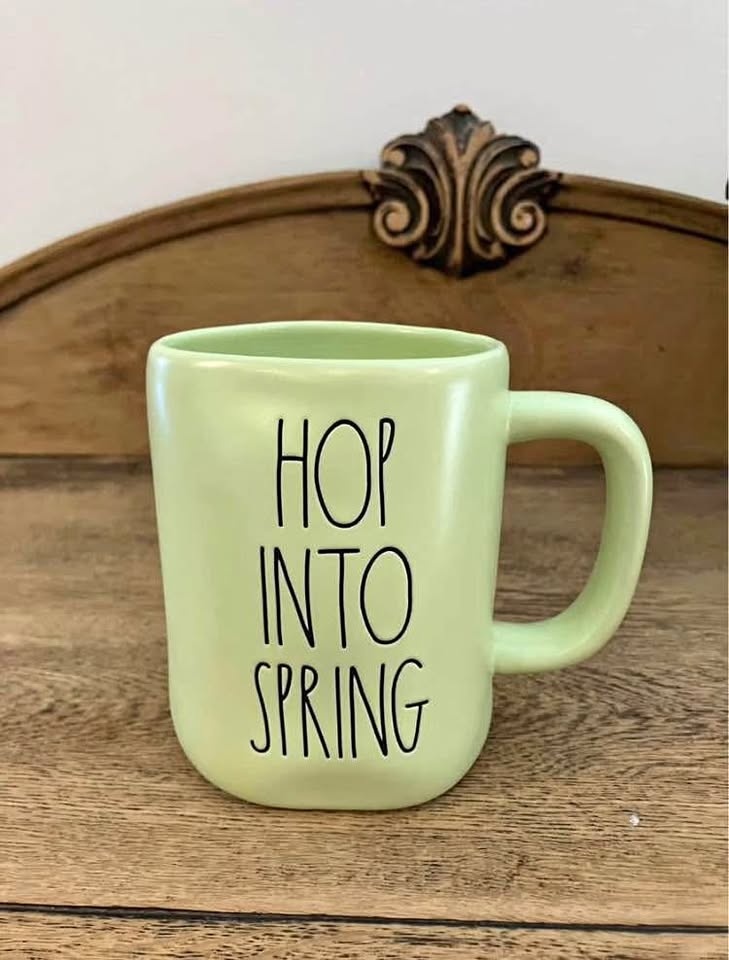 Rae Dunn Easter Hop Into Spring Mug