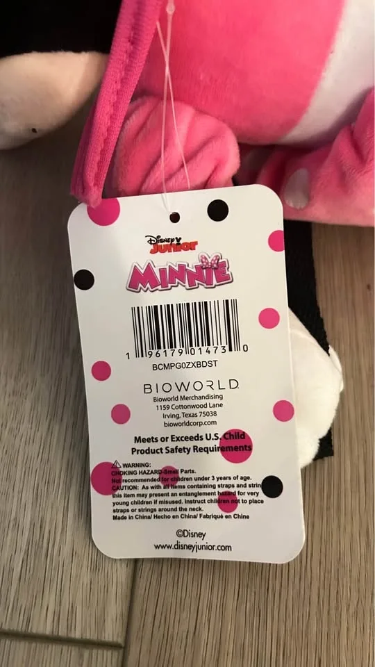 Brand New Minnie Mouse Plushie Coin Purse image indicator(5)