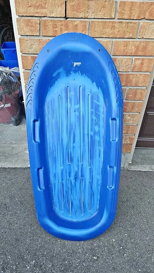 66" Blue Manitou-XL Plastic Toboggan