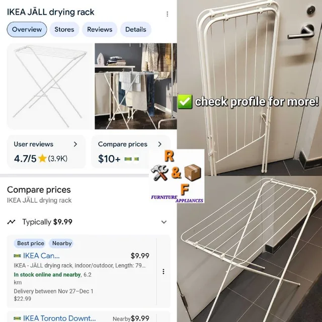 ➡️ IKEA JÄLL drying rack