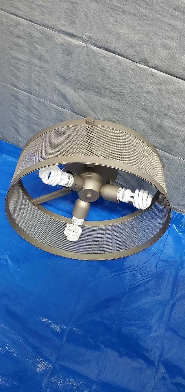 ➡️DVI Lighting Gastown Collection 3 Light Semi-Flush Bronze image indicator(8)