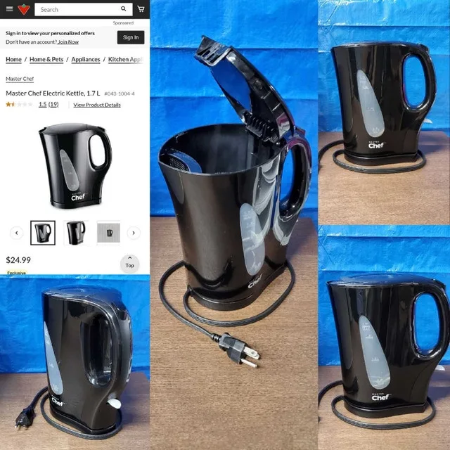 ➡️ Master Chef Kettle 1.7L Capacity image indicator(3)