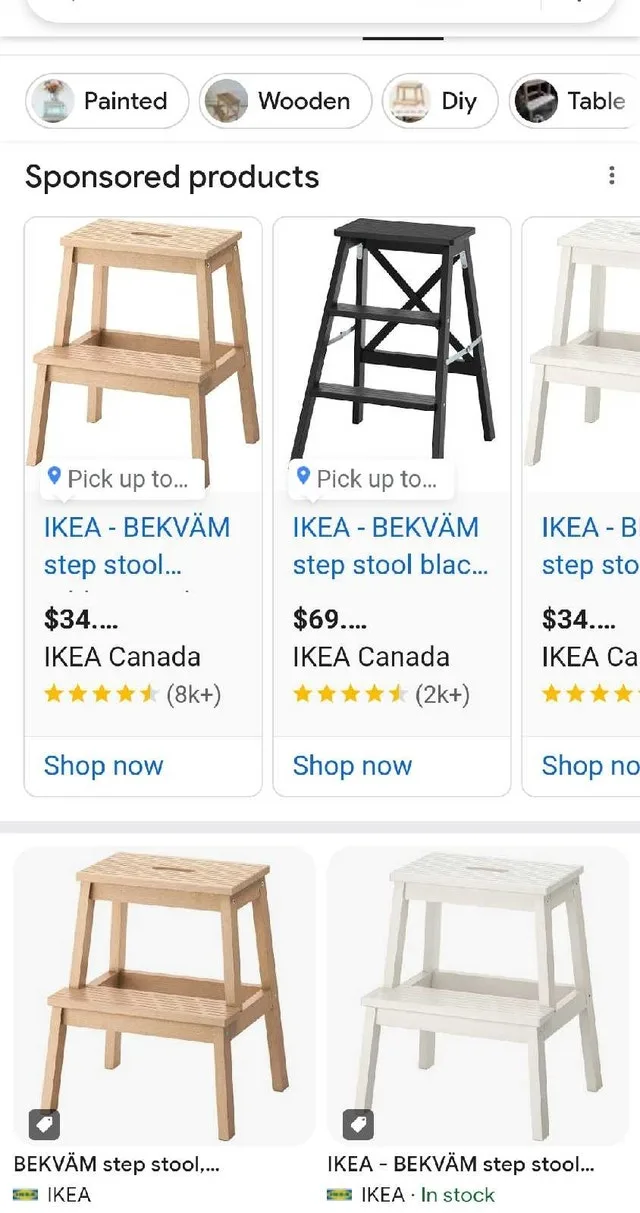 ➡️ IKEA BEKVÄM Step Stool, Black, 50 cm image indicator(8)
