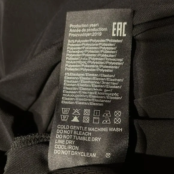 NWT Jacqueline de Yong Black Sleeved You Have My Heart Dress image indicator(7)