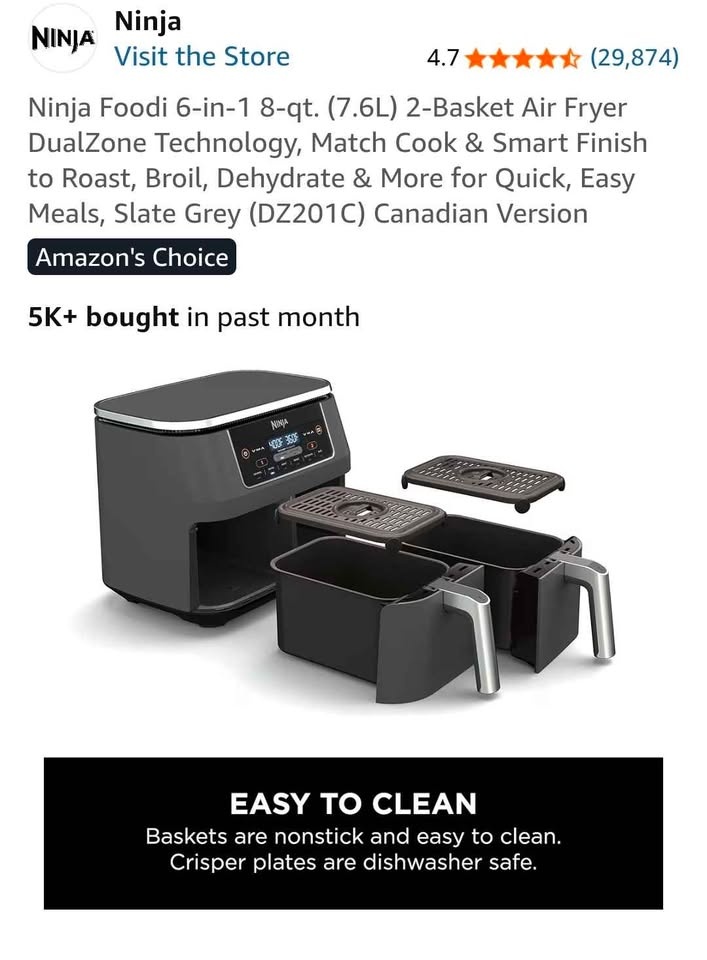 Ninja Air Fryer - photo 2