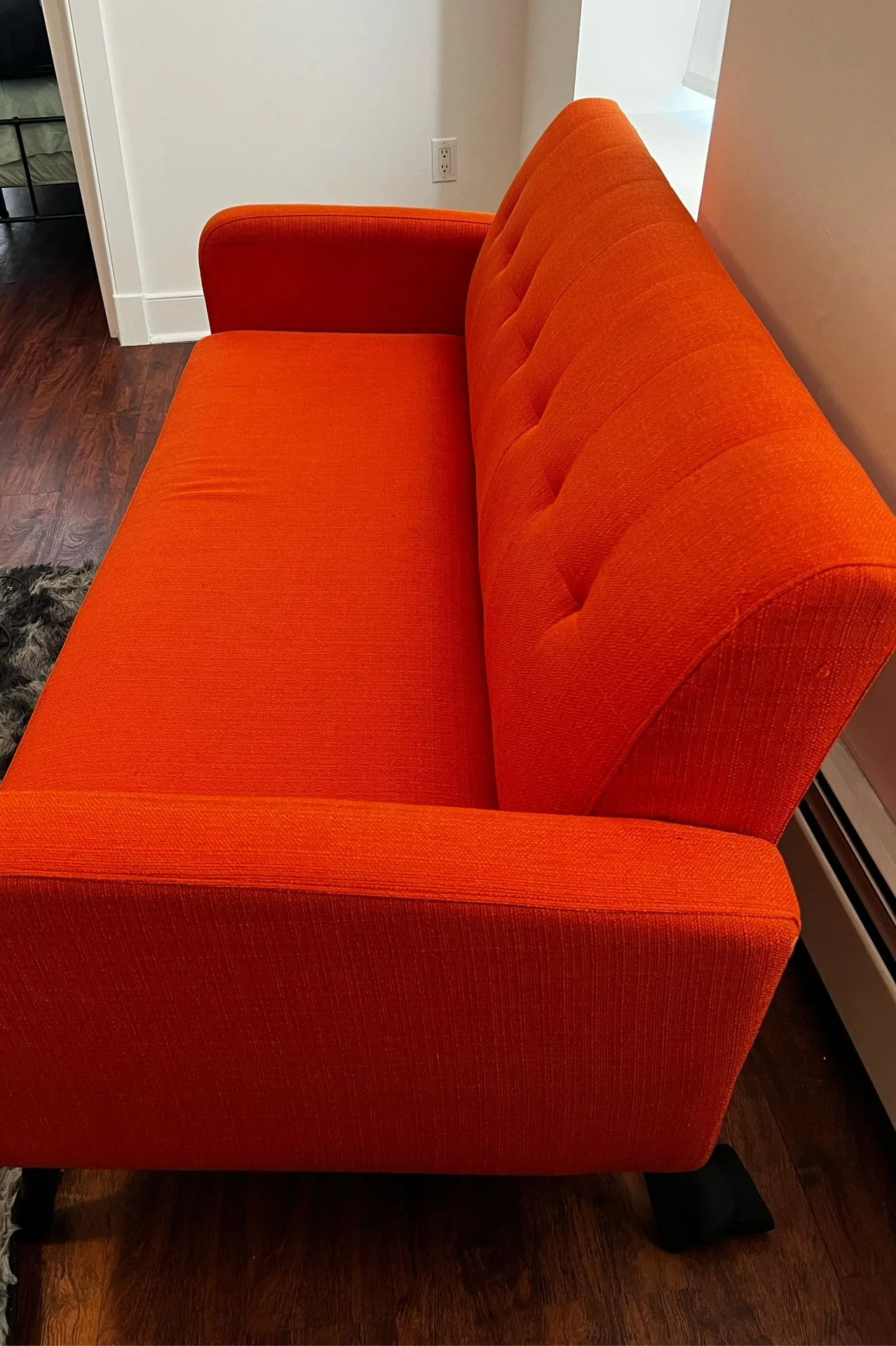 65.5” Modern Upholstered Sofa For Sale image indicator(4)