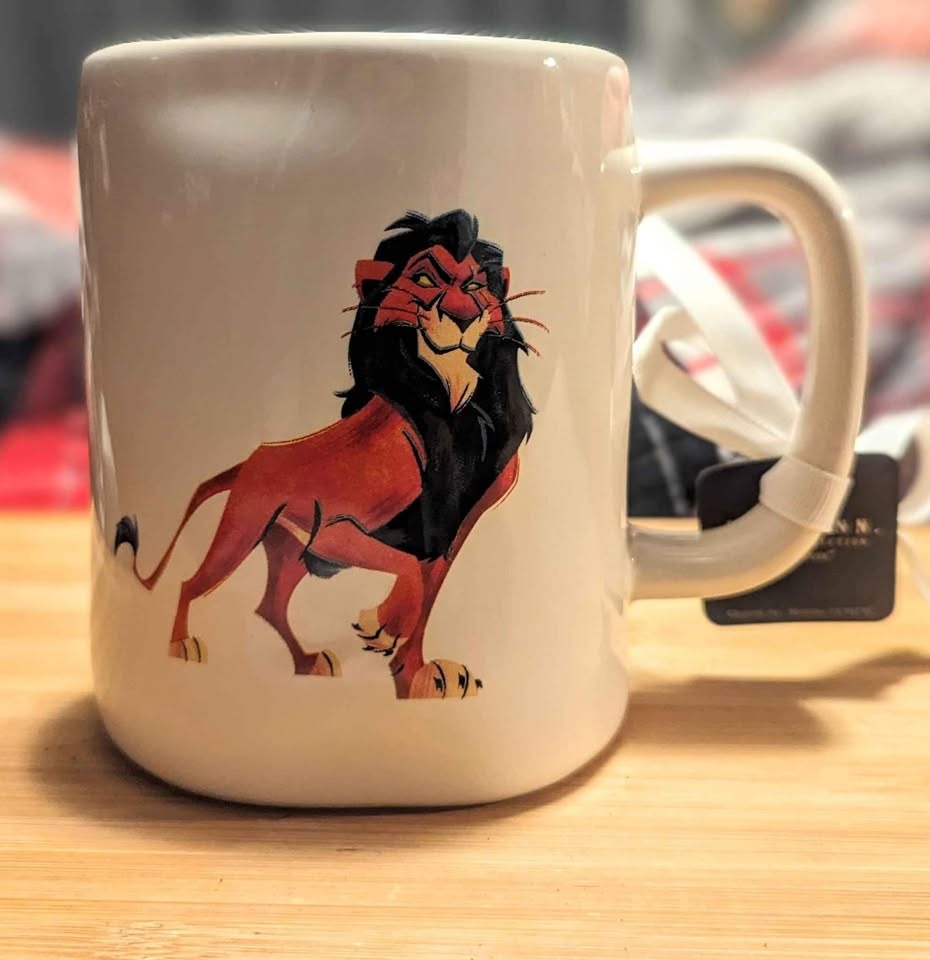Rae Dunn - Disney Villains Mug - Lion King Scar - Halloween - photo 2
