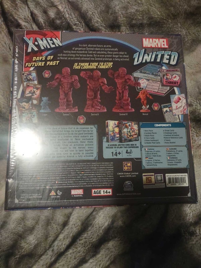 Marvel United X-Men Days of Future Past Board Game - photo 2