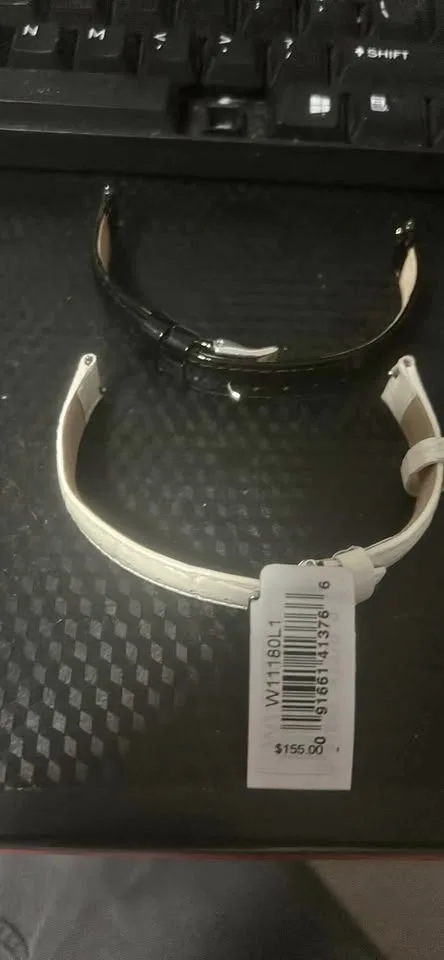 guess watch bands, real leather