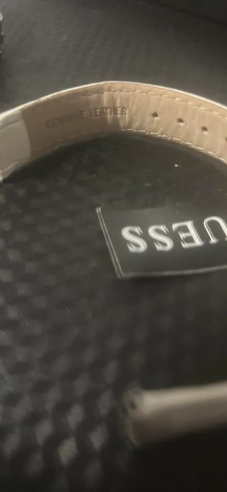 guess watch bands, real leather image indicator(2)