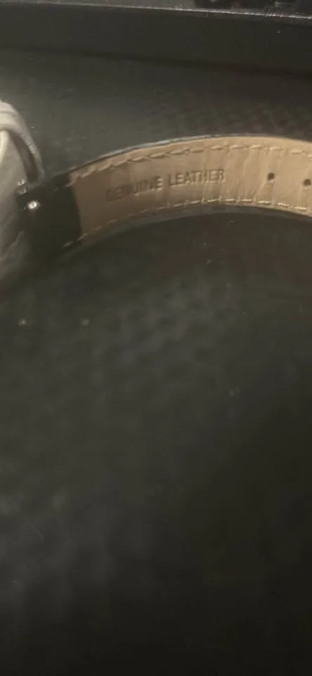 guess watch bands, real leather image indicator(3)