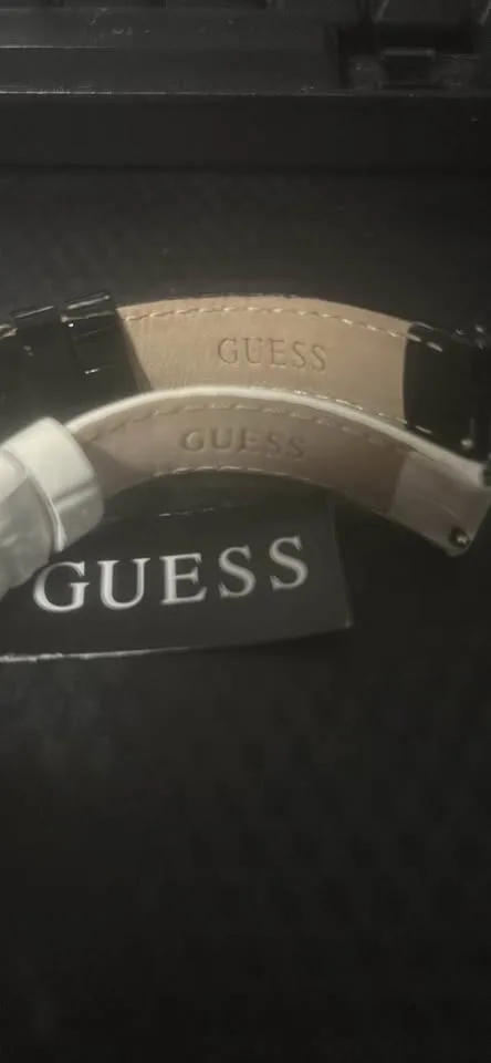 guess watch bands, real leather image indicator(4)