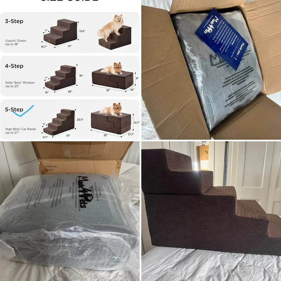 23” High 5 Step Dog Steps - Just Opened for Photos - NEW