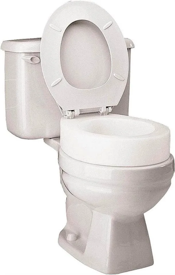 Brand New 3.5" Toilet Seat Riser - 300lbs Capacity