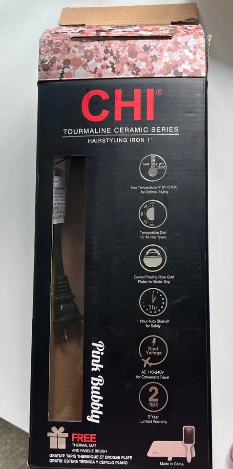 CHI 1INCH STRAIGHTENER WITH THERMAL MAT image indicator(3)